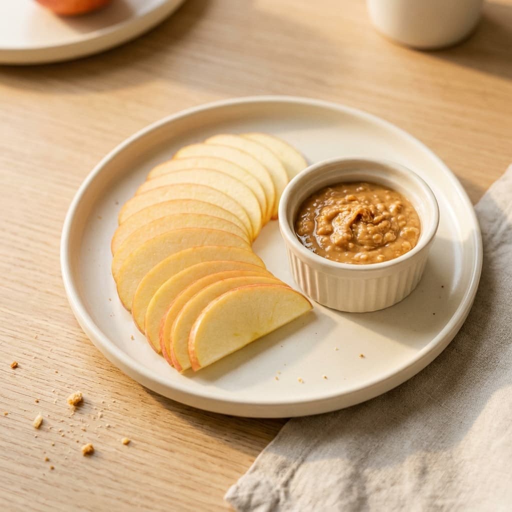 Apple + peanut butter